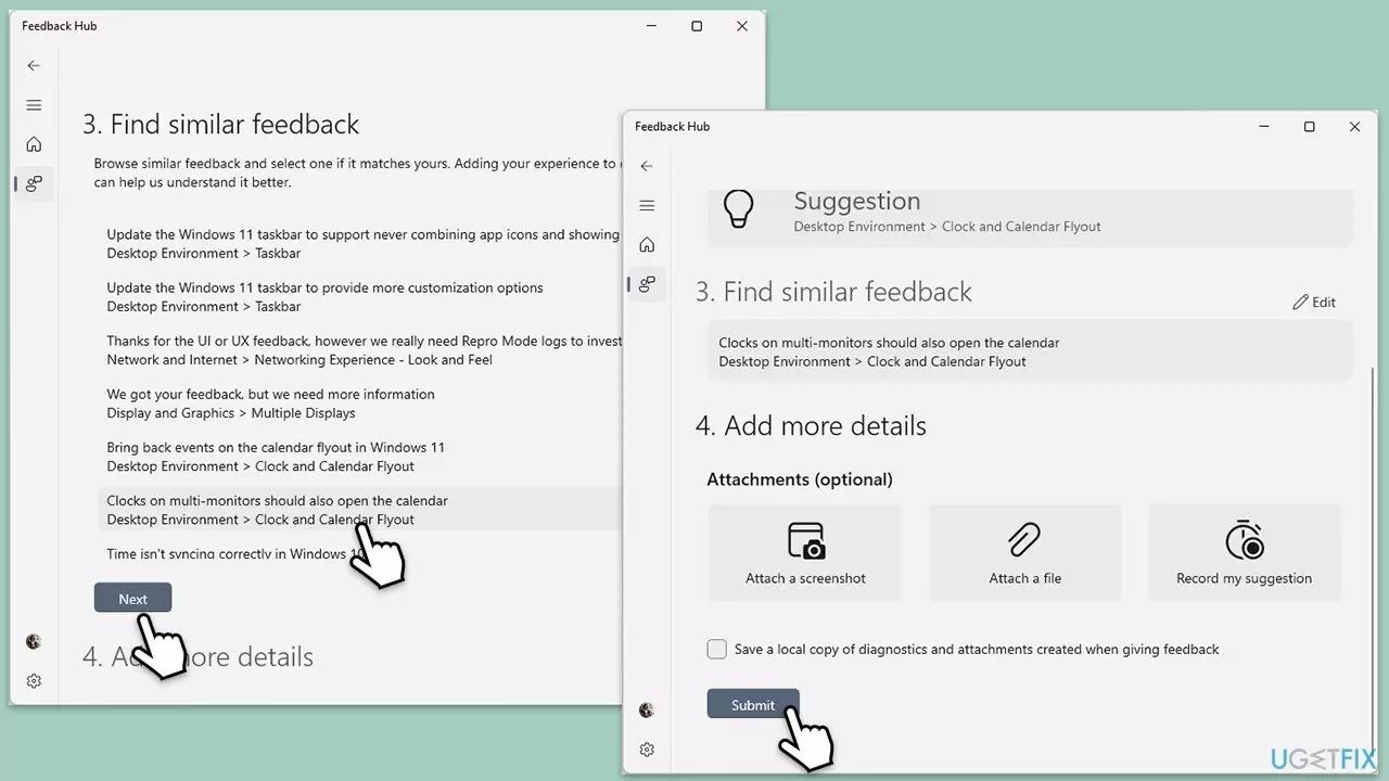 Que dois-je faire si le calendrier double écran win11 nexiste pas sur le deuxième moniteur ?
