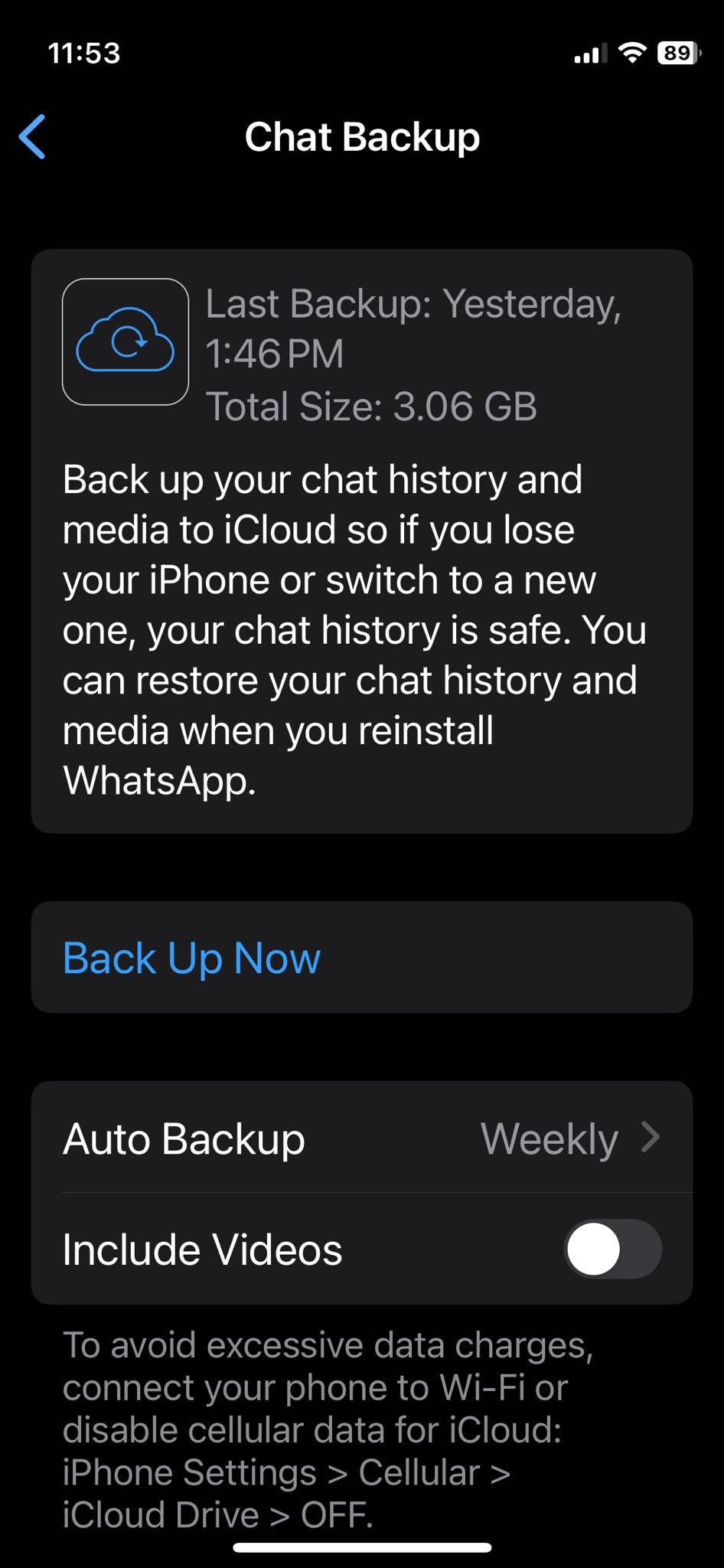 WhatsApp Not Backing Up to iCloud? Here\'s How to Fix It
