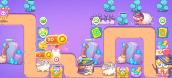 Defend Carrot 4 Apo and the Magic Treasure Level 110 Graphical Guide