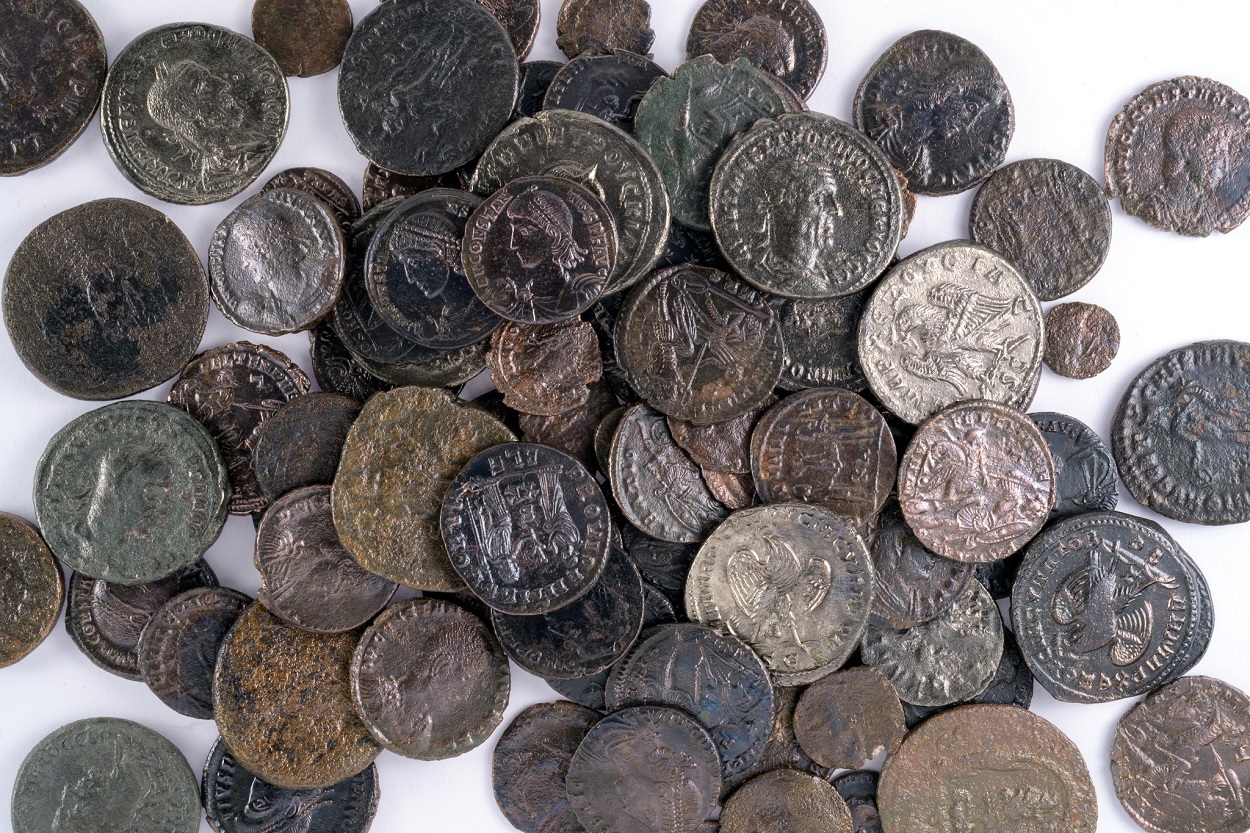 94-Coin Hoard Unearthed in Israel Dates Back to the Gallus Revolt Era