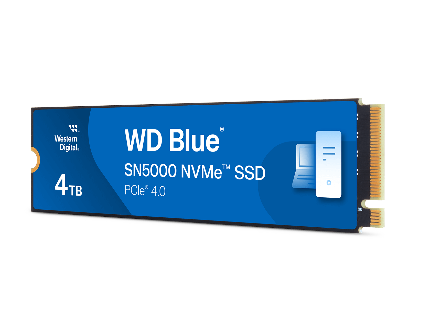4TB 版搭载 QLC 闪存，西部数据 WD Blue SN5000 固态硬盘上线官网