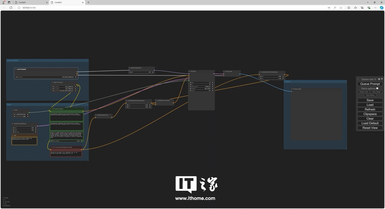 Stable Diffusion 3 搭建教程及官方实例演示,影驰 GeForce RTX 4070 Ti SUPER 星曜 OC 瞬间跑满
