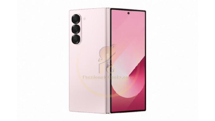 三星 Galaxy Z Fold6 折叠屏手机粉色款渲染图首曝,7 月 10 日发布