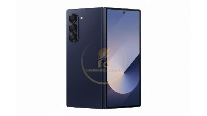 三星 Galaxy Z Fold6 折叠屏手机粉色款渲染图首曝,7 月 10 日发布