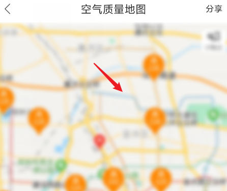 百度地图实时查询空气质量怎么查询 百度地图实时查询空气质量地图方法