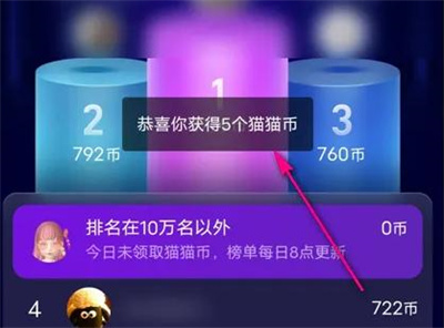 天猫查猫猫币排行榜方法步骤 天猫怎么查猫猫币排行榜
