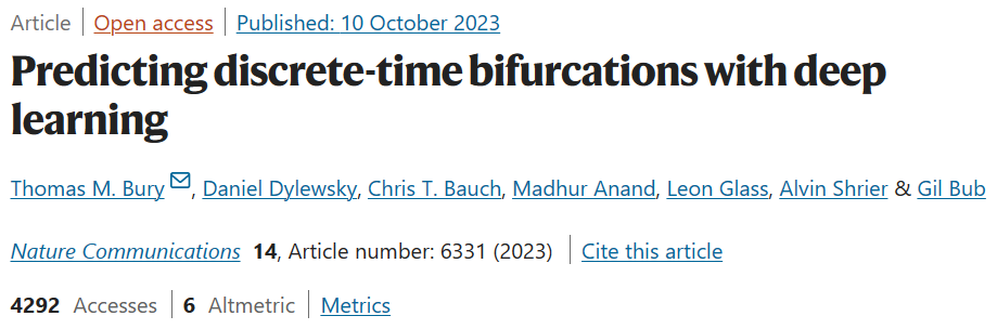 Predicting discrete-time bifurcations through deep learning