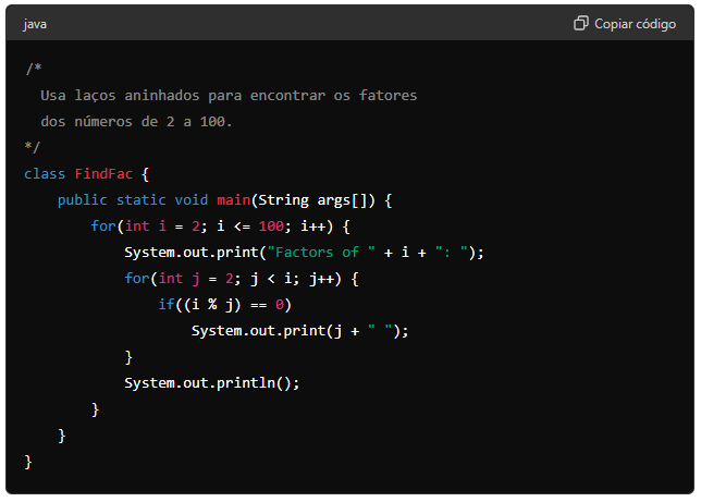 Nested loops-javaTutorial-php.cn