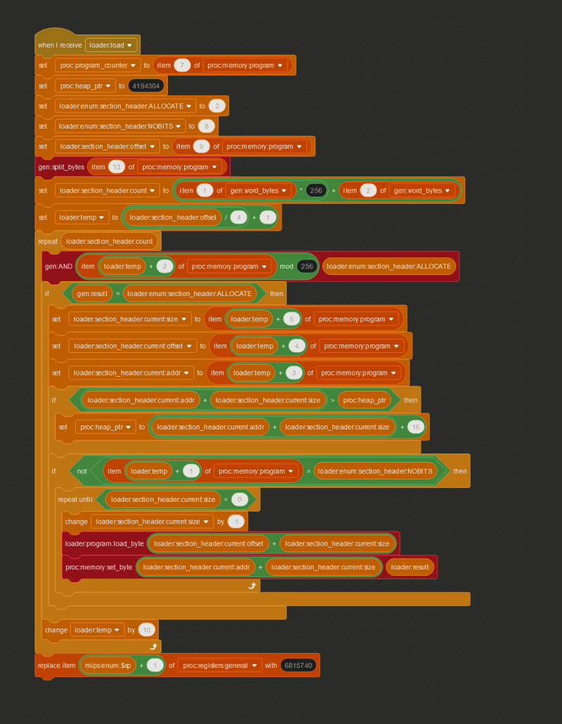 building a computer in a programming language for kids