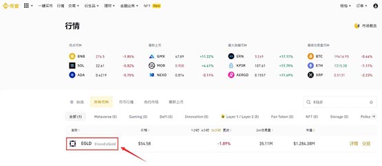How to buy EGLD coins? Introduction to EGLD coin trading and buying and selling tutorials