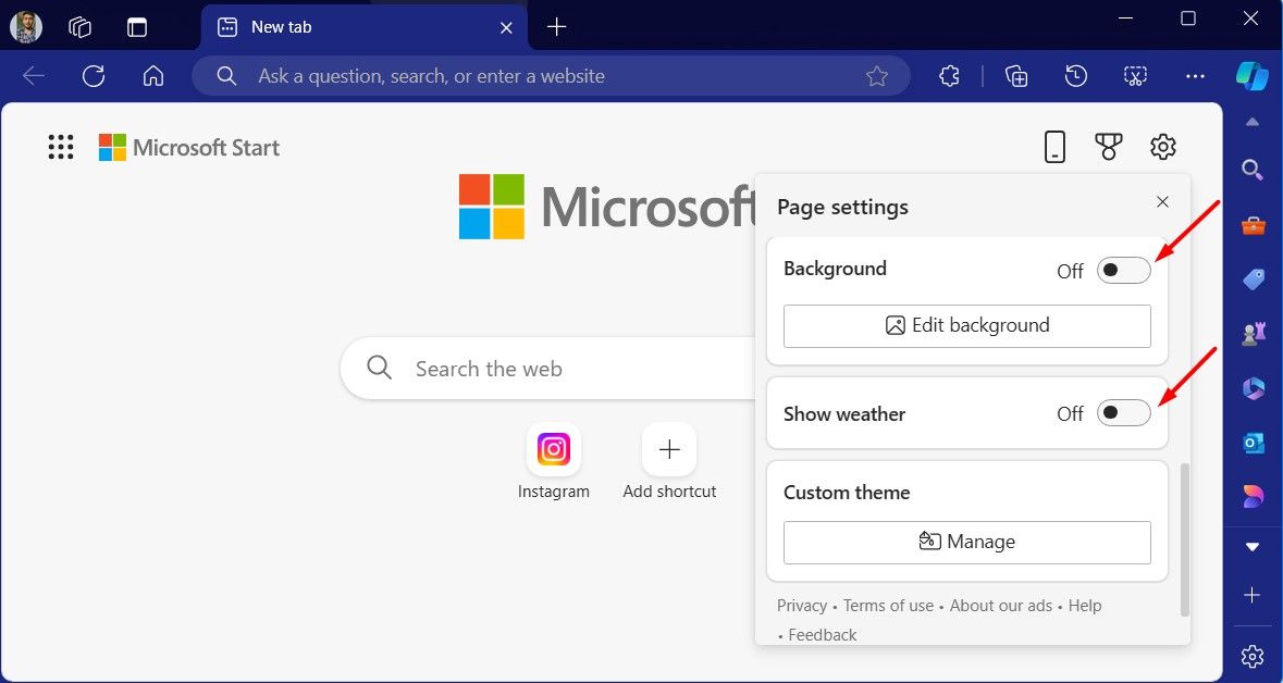 How I Got Rid of Microsoft Edge's Unnecessary Features