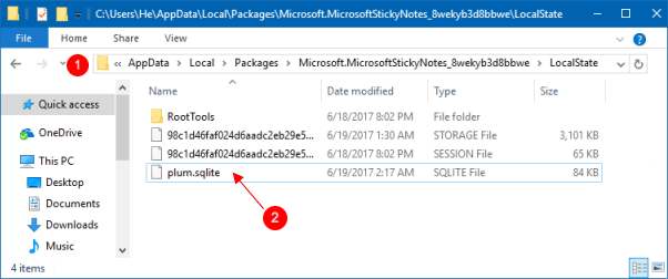 How to Back up and Restore Sticky Notes in Windows 10