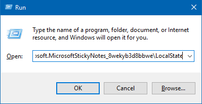 How to Back up and Restore Sticky Notes in Windows 10