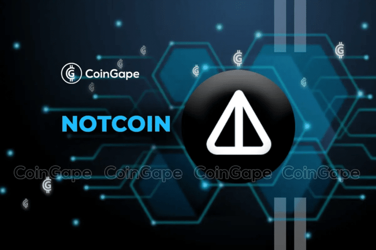 Notcoin (NOT) 가격은 이중 바닥 패턴 속에서 30% 반등, <img src=