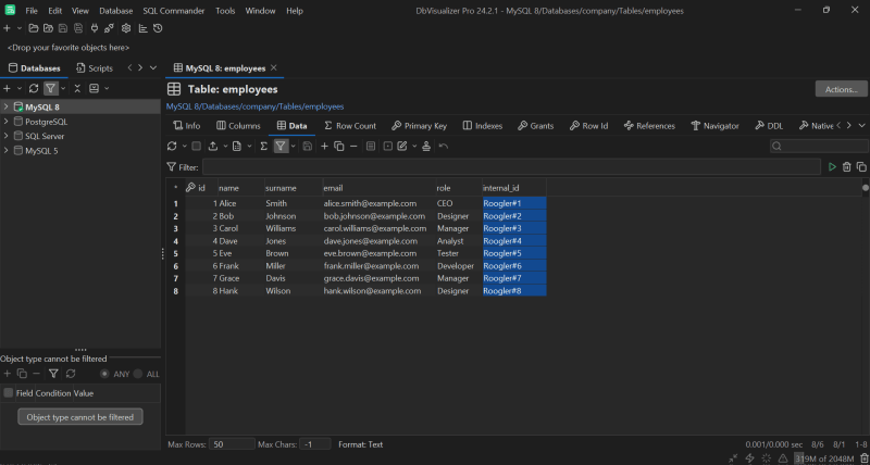 How to Define a Counter in MySQL