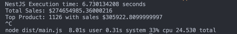 Benchmarking CSV File Processing: Golang vs NestJS vs PHP vs Python