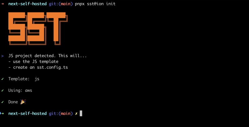 How to deploy a Next.js app to a Hetzner VPS using SST and Docker
