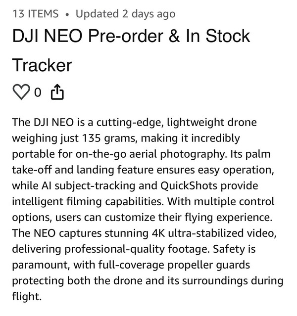 DJI Neo: DJI gives a peek into new micro drone before global release