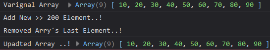 JavaScript Stack Using LIFO Principle