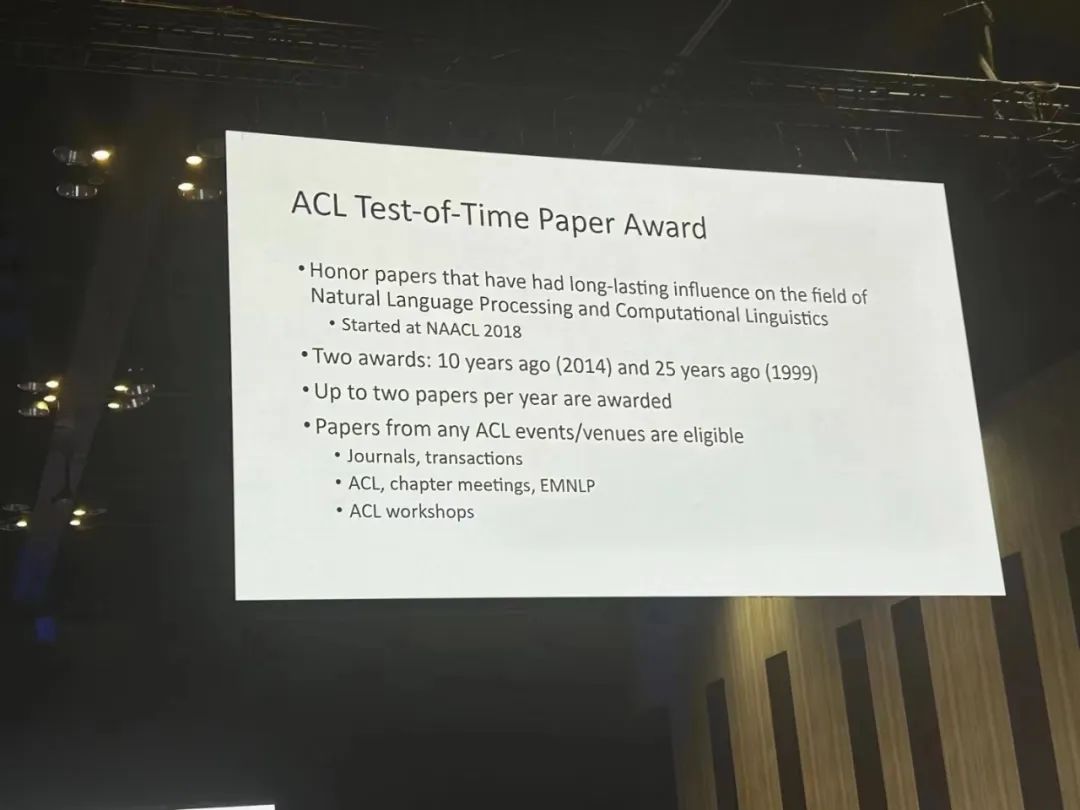 ACL 2024奖项公布:华科大破译甲骨文最佳论文之一、GloVe时间检验奖