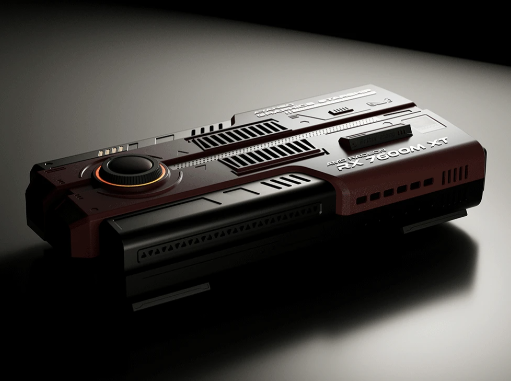 AYANEO AG01 Starship: RX 7600M XT external GPU getting ready to launch on Indiegogo with RGB and retro sci-fi design