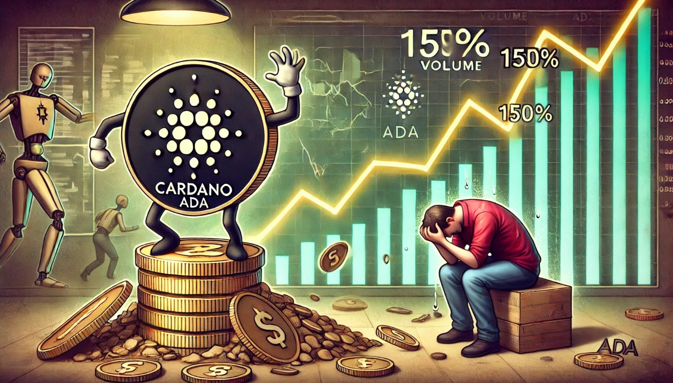 Cardano (ADA) Volume Surges 150% But Price Fails to Respond, Here's Why