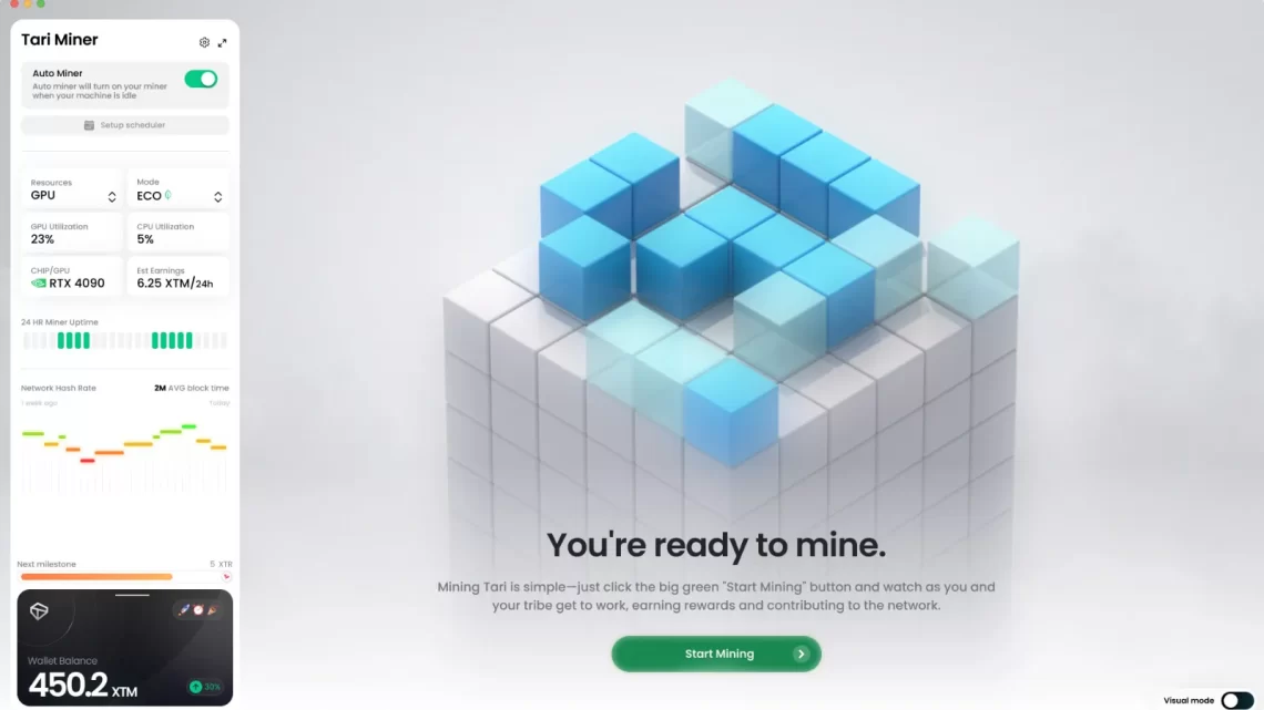 Tari Universe が、ビットコインの初期にインスピレーションを得た、同じ名前のトークンマイニング テストネットを開始