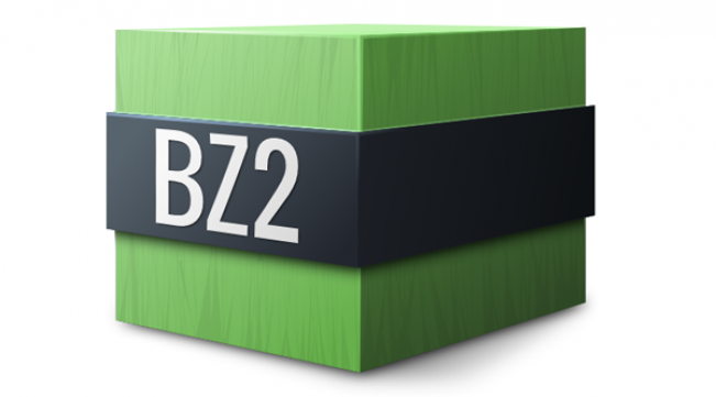 Linux compression helper bzip2