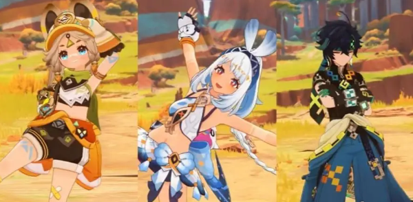 Genshin Impact  5.0 online character sharing