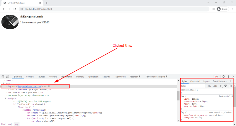 How to Inspect Pages Using DevTools