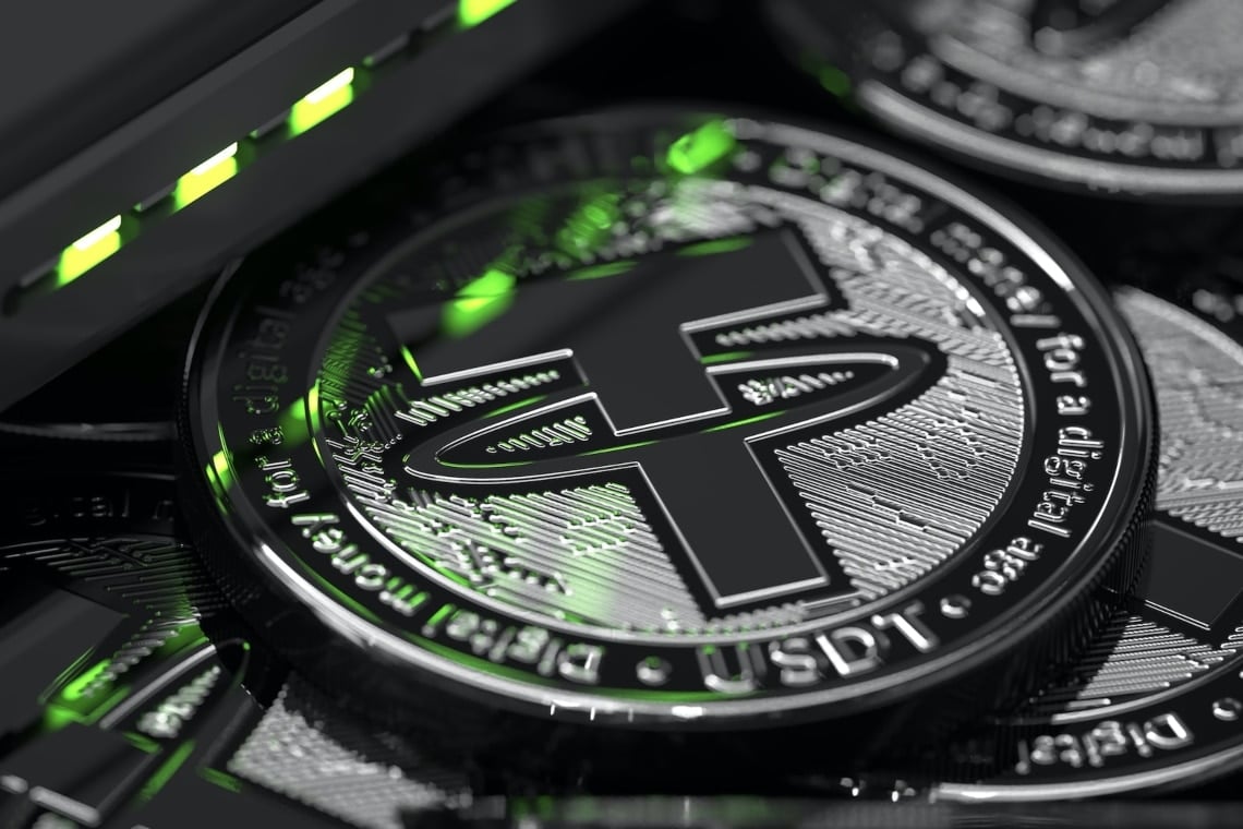 Tether menghasilkan 1 bilion dolar dalam USDT pada rangkaian Tron