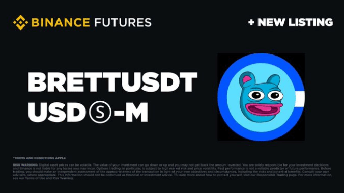 Brett Coin Price Skyrockets on Binance Futures Listing, Could PlayDoge Secure A Binance Listing Next?