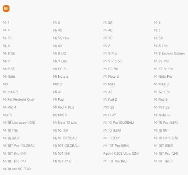 Xiaomi の生産終了した携帯電話の最新リストが発表されました。それはあなたのものですか?