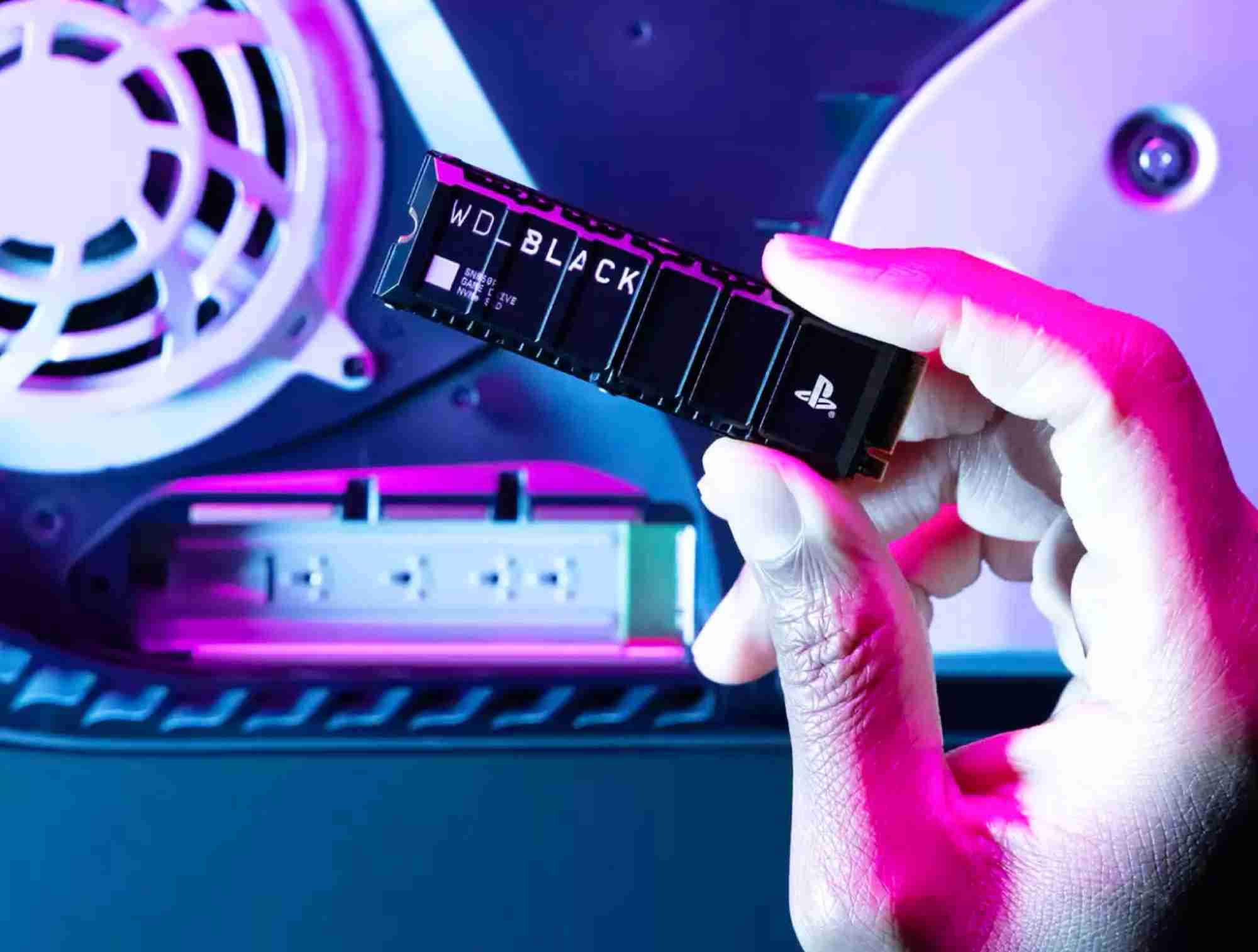WD_Black SN850P SSD expands Sony PlayStation 5 storage by 8 TB