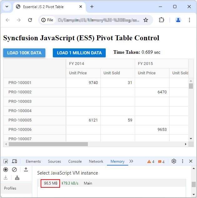 Optimize Memory Management in JavaScript Pivot Table: Best Practices and Tips