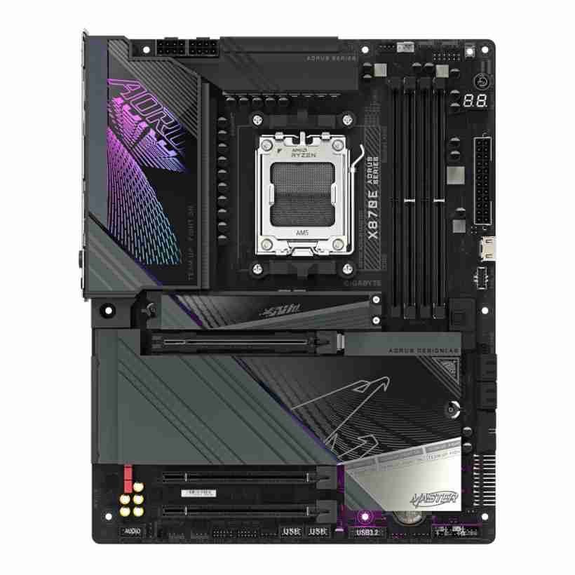 技嘉官网上线首款 AMD 800 系主板 X870E AORUS MASTER