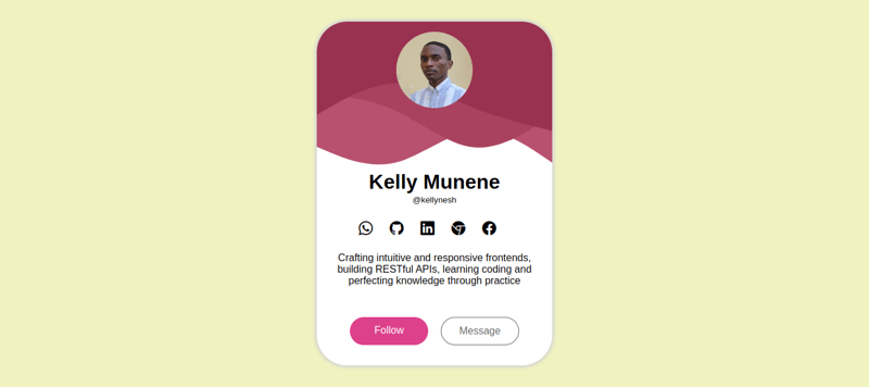 Profile Card