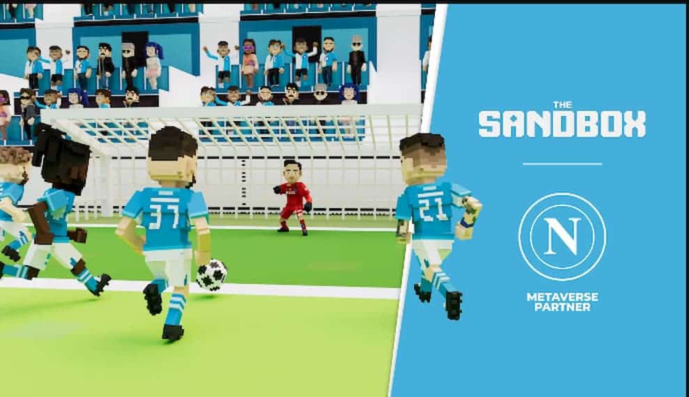 SSC Napoli Enters the Metaverse, Launches NFT-Inspired Sports Game in The Sandbox