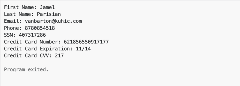 Golang - Generate Fake Data With GoFakeIt