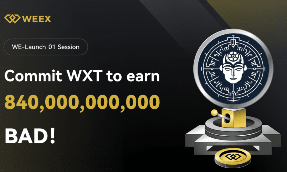 WEEX WE-Launch Event Unveils the Daring Bad Idea AI (BAD) Project, Offering an Unprecedented Airdrop and 'Share 2 Earn' Campaign