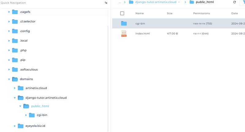 Deploy Django App Shared Hosting.