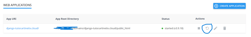 Deploy Django App Shared Hosting.