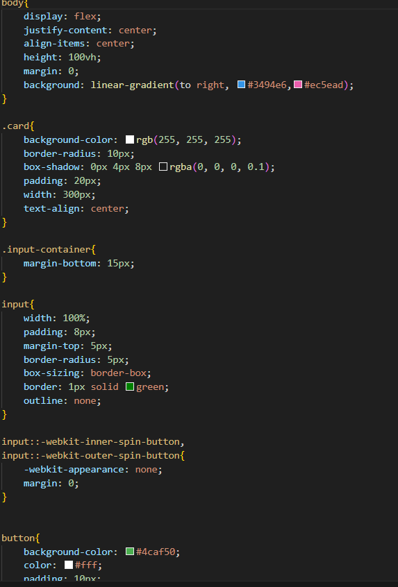 DAY ROJECT: TEMPERATURE CONVERTER
