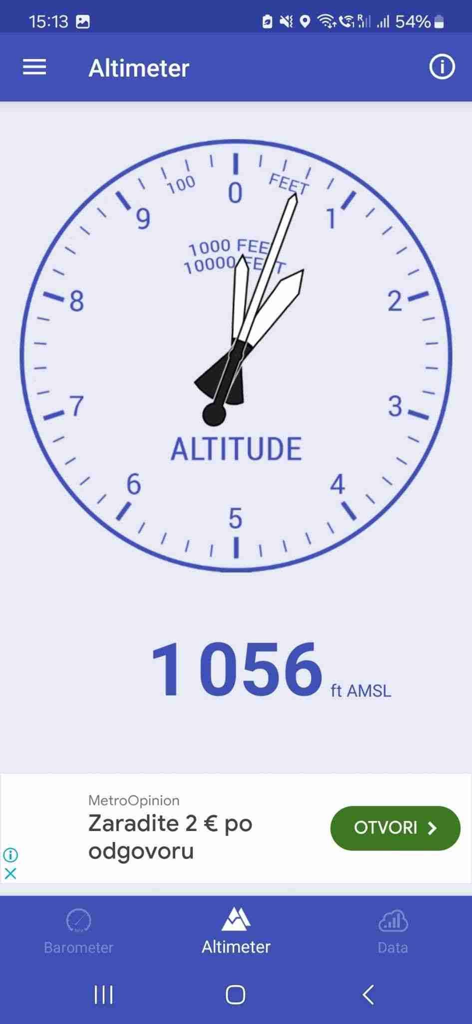 How to Use Your Phone as a Barometer or Altimeter