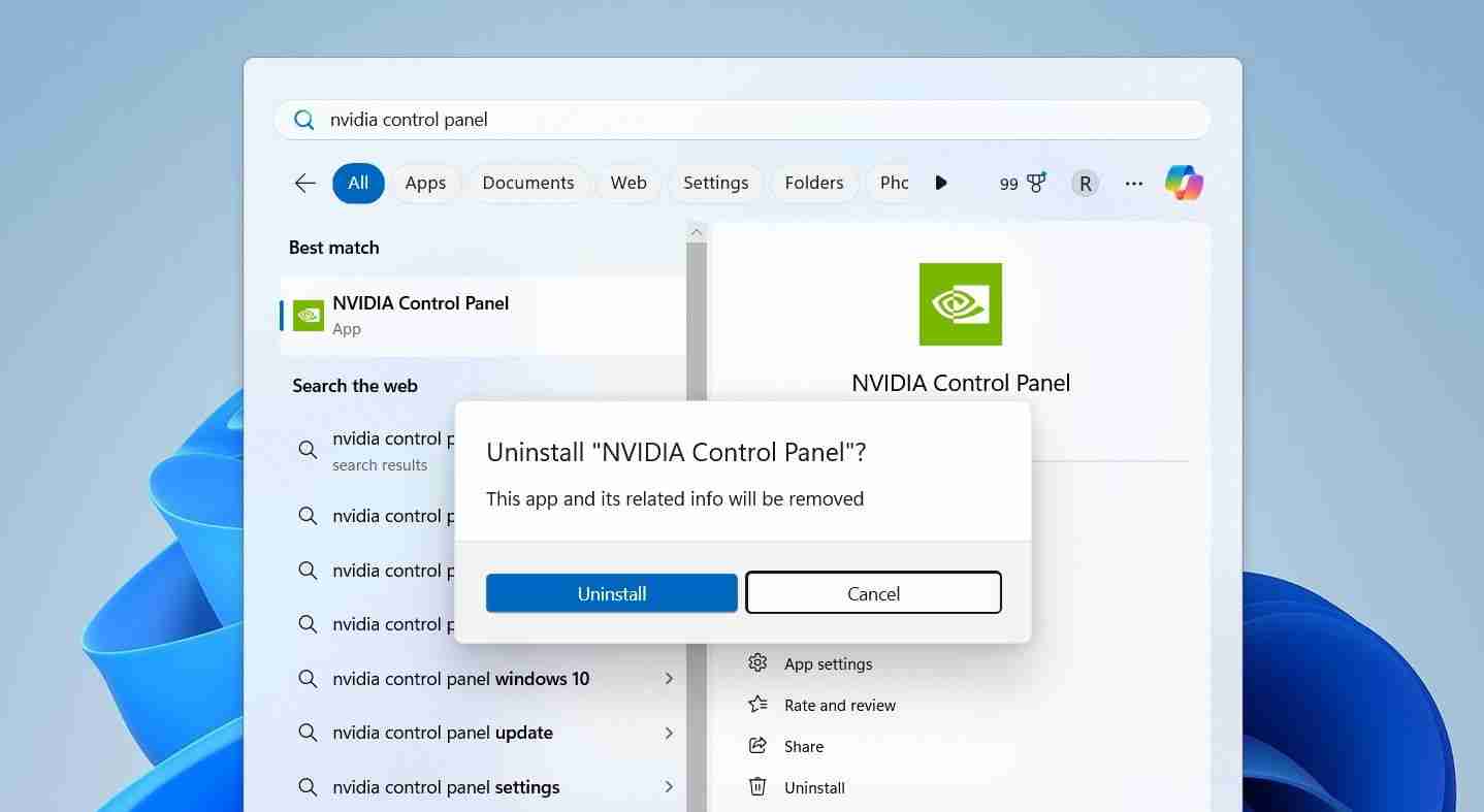 How to Fix a Missing NVIDIA Control Panel in Windows 11 and 10