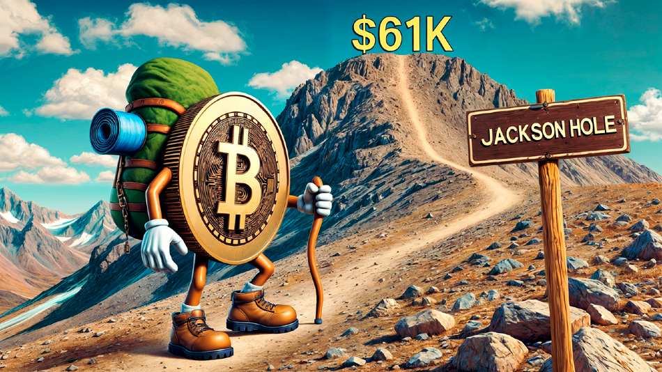 比特幣 (BTC) 突破 6.1 萬美元：Jackson Hole 和 ETF 洞察