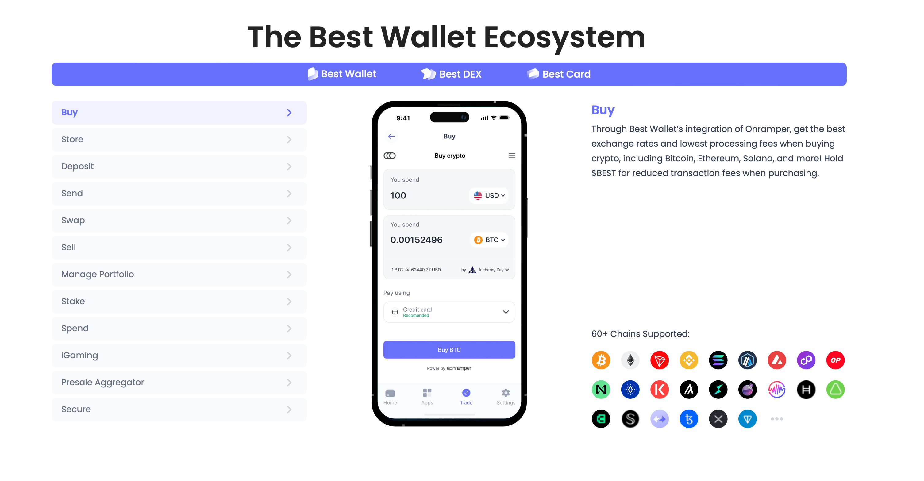 Best Wallet: A Comprehensive Guide to the Multi-Chain, Non-Custodial Crypto Wallet