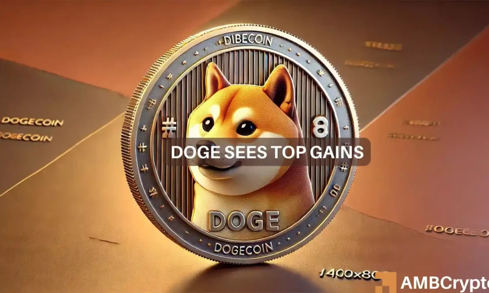 Dogecoin (DOGE) jagt TON in der Marktkapitalisierungs-Rangliste, während die Zahl profitabler Adressen steigt