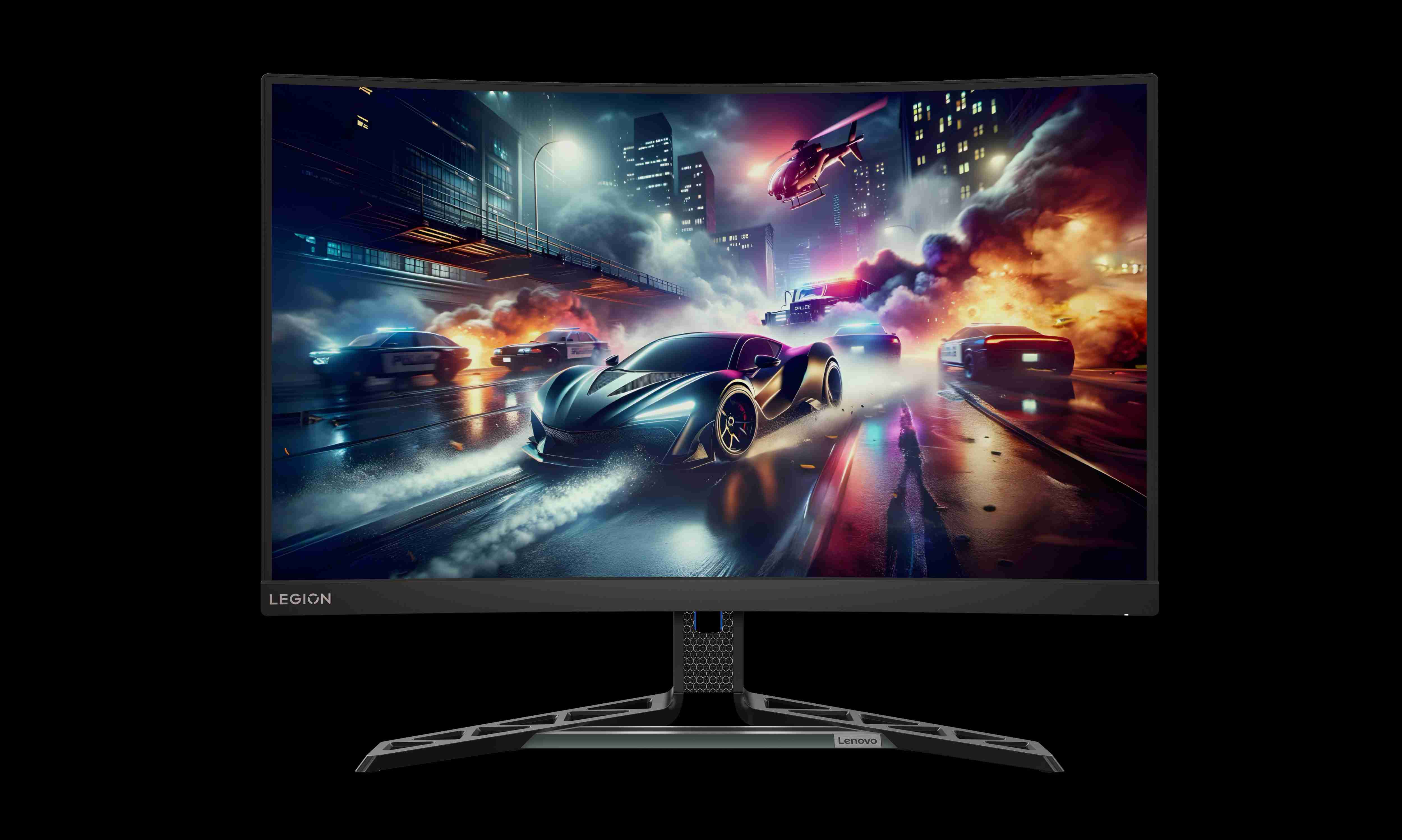Lenovo Legion R27qc-30 and Legion R32qc-30: QHD curved gaming monitors announced with 180 Hz refresh rate