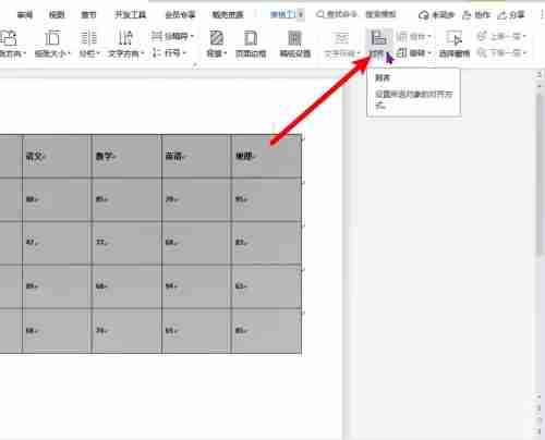 word表格字体怎么上下居中 word表格字体设置上下居中的方法